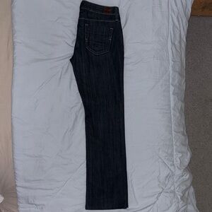 American Eagle Outfitters True Boot Stretch Jeans in Dark Denim